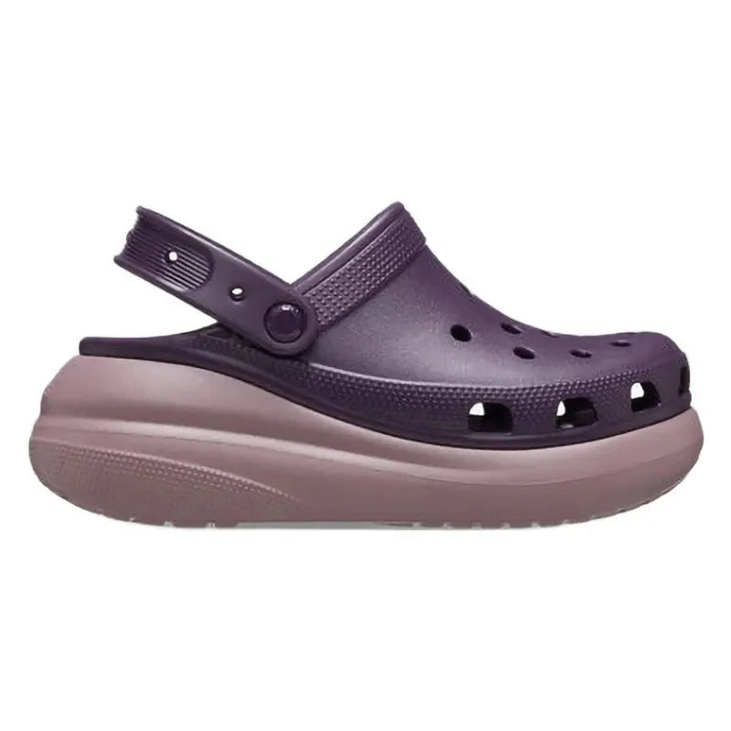 CROCS WOMEN DARK IRIS/MULTI CLOGS | SKU : 207521-5AT