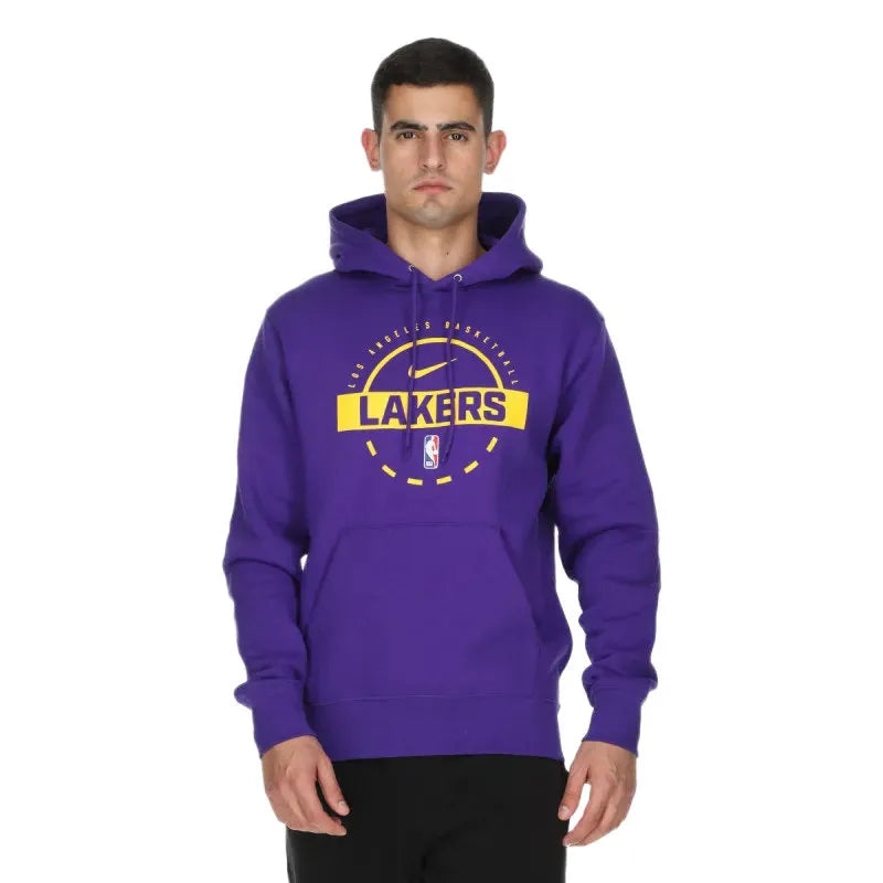 NIKE MEN PURPLE HOODED SWEAT | SKU : HM7189-504